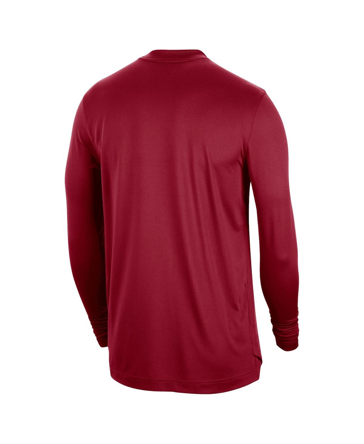 Shop Nike Men's  Red Chicago Bulls 2022/23 City Edition Pregame Warmup Long Sleeve Shooting Shirt