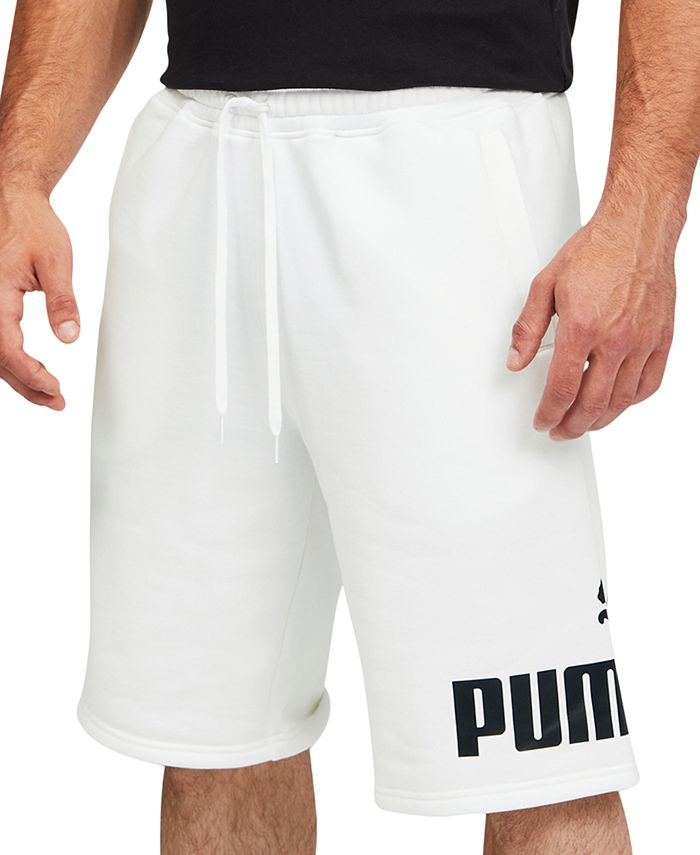 Puma Men\'s Big Fleece Shorts - Macy\'s Logo