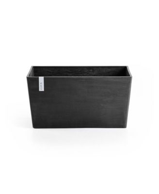 Paris Durable Modern Plastic Rectangular Planter, 23.5in