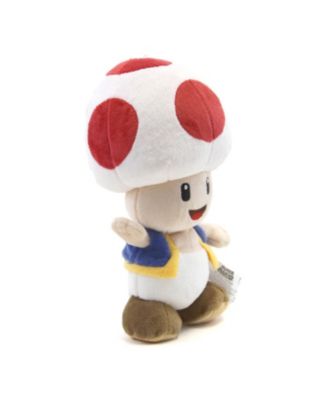 DS 42725 DS 7 in. Super Mario Bros Toad Plush Doll Toy