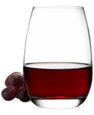 Luigi Bormioli - Glassware, Set of 4 Michelangelo Masterpiece Stemless Wine Glasses