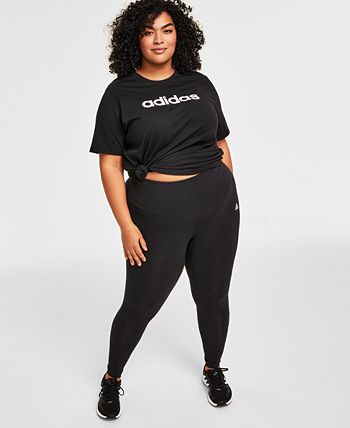 adidas Women's Linear-Logo Full Length Leggings, & Reviews - Activewear - Women - Macy's