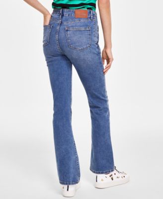 Women's Sailor Flared-Leg Jeans