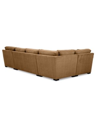 Radley 4-Pc. Fabric Chaise Sectional Sofa with Corner Piece