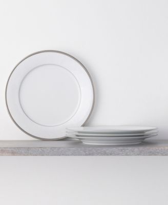 Regina Platinum Set of 4 Dinner Plates, 10.50"