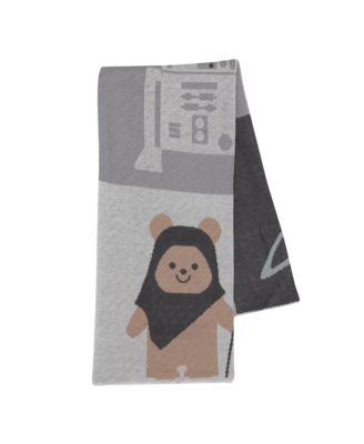 Star Wars The Force Knit Baby Blanket - Yoda/Ewok/R2-D2/Vader