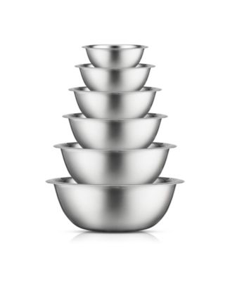 JoyJolt Stainless Steel Mixing Bowl, Set of 6 - Macy's