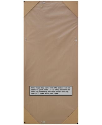 Beveled Wood 26.75x32.75 Wall Mirror