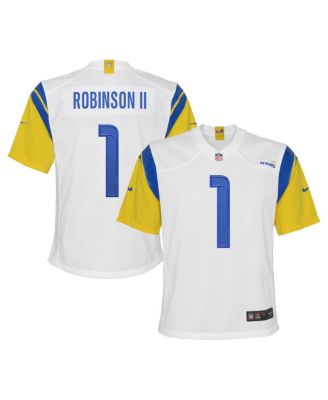 Men's Nike White Los Angeles Rams Alternate Custom Jersey