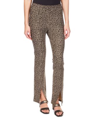 Michael Kors - Women's Giraffe Split-Hem Leggings, Regular & Petite