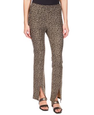 MICHAEL Michael Kors Women's Giraffe Split-Hem Leggings - Macy's