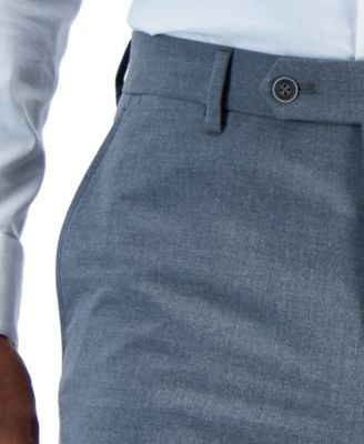 Men's Slim-Fit Spandex Super-Stretch Suit Pants