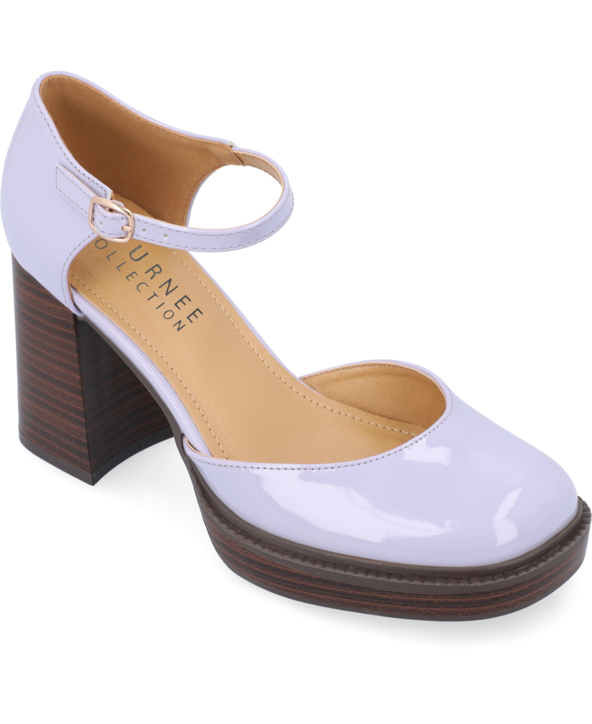 Shop Journee Collection Women's Sophilynn Platform Heels Women's Shoes In Lilac