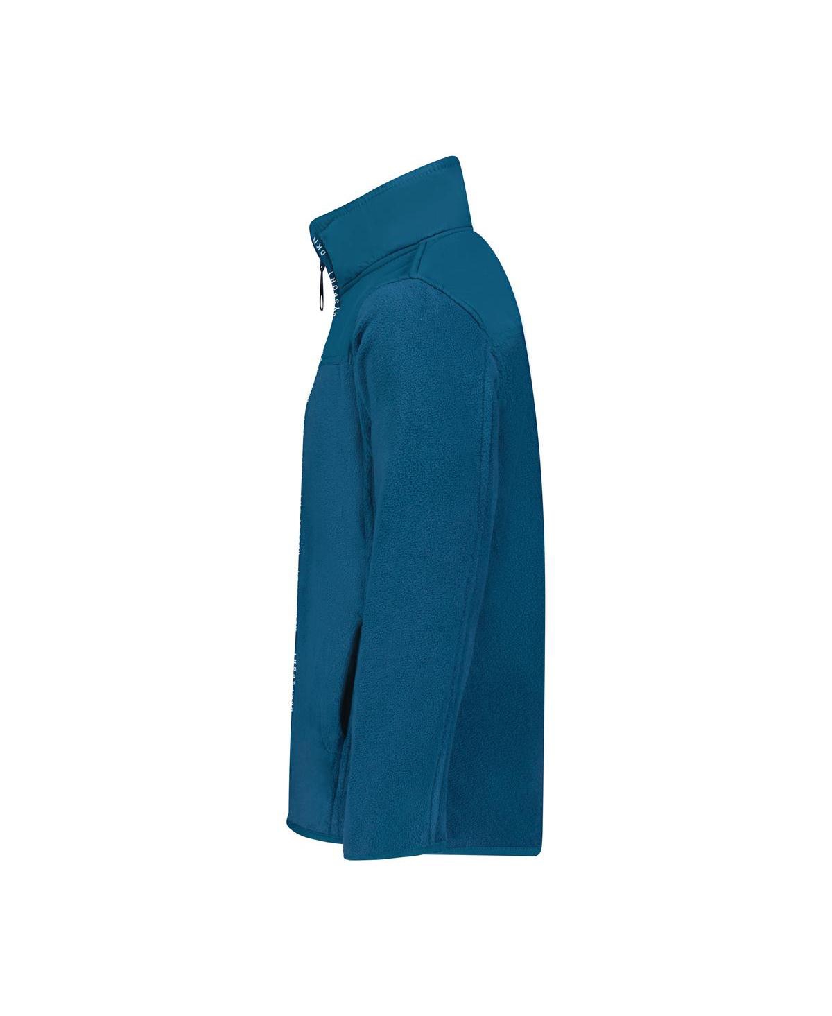 Dkny Girls Polar Fleece Zip-Up Jacket with High Collar