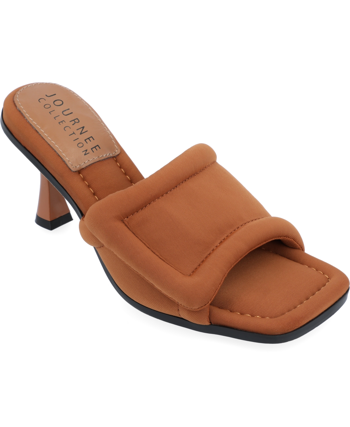 Journee Collection Addriel Slide Sandal In Tan
