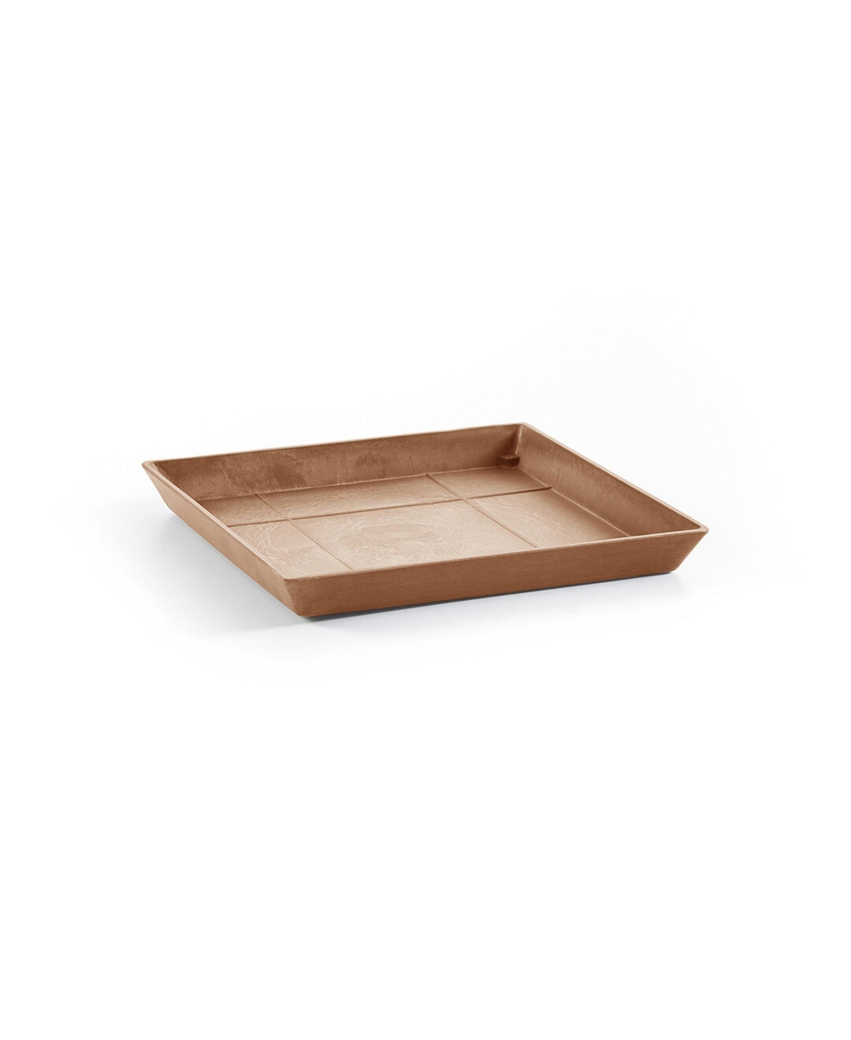 Square Indoor and Outdoor Planter Saucer, 11in - Terracotta