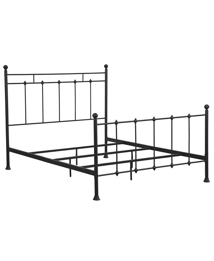 Accentrics Home Shaker Style King Metal Bed Macy's