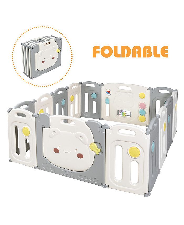 Costway 8 2025 panel playpen