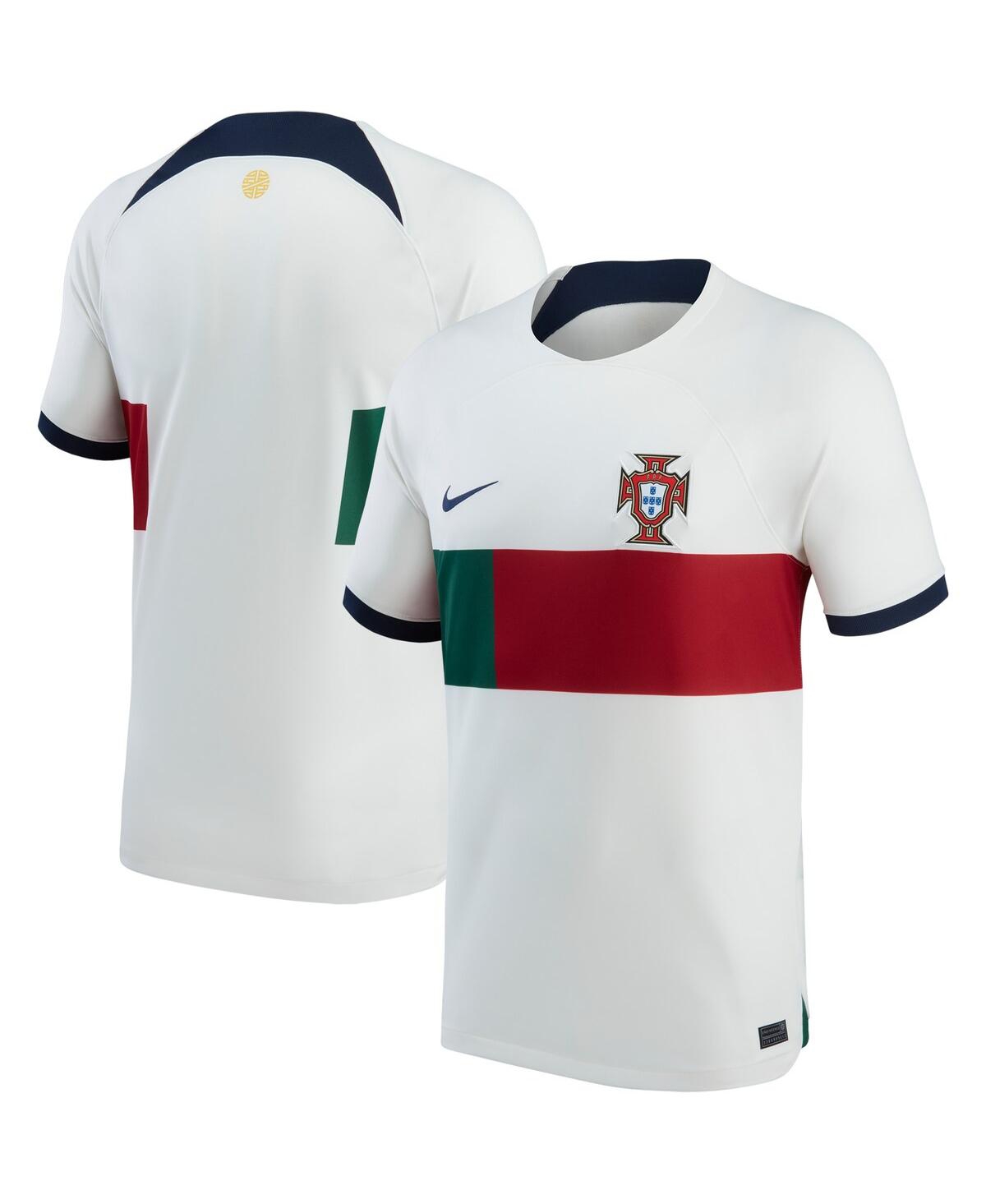 UPC 196148397024 product image for Men's Nike White Portugal National Team 2022/23 Away Breathe Stadium Replica Bla | upcitemdb.com