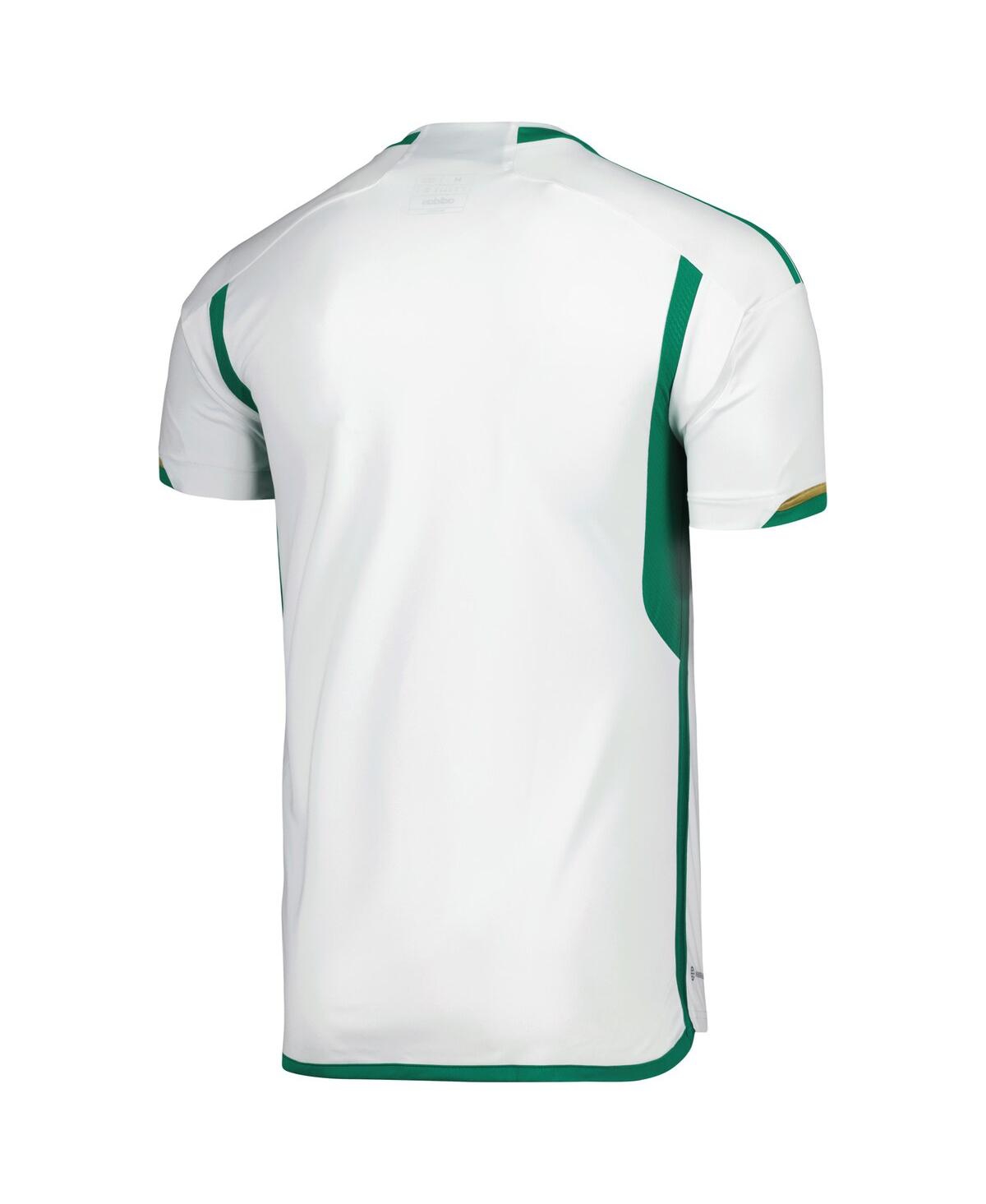 Men's adidasAlgeria National Team 2022/23 Home Replica Jersey - White