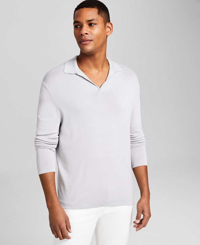And Now This Men s Polo V Neck Sweater Macy s