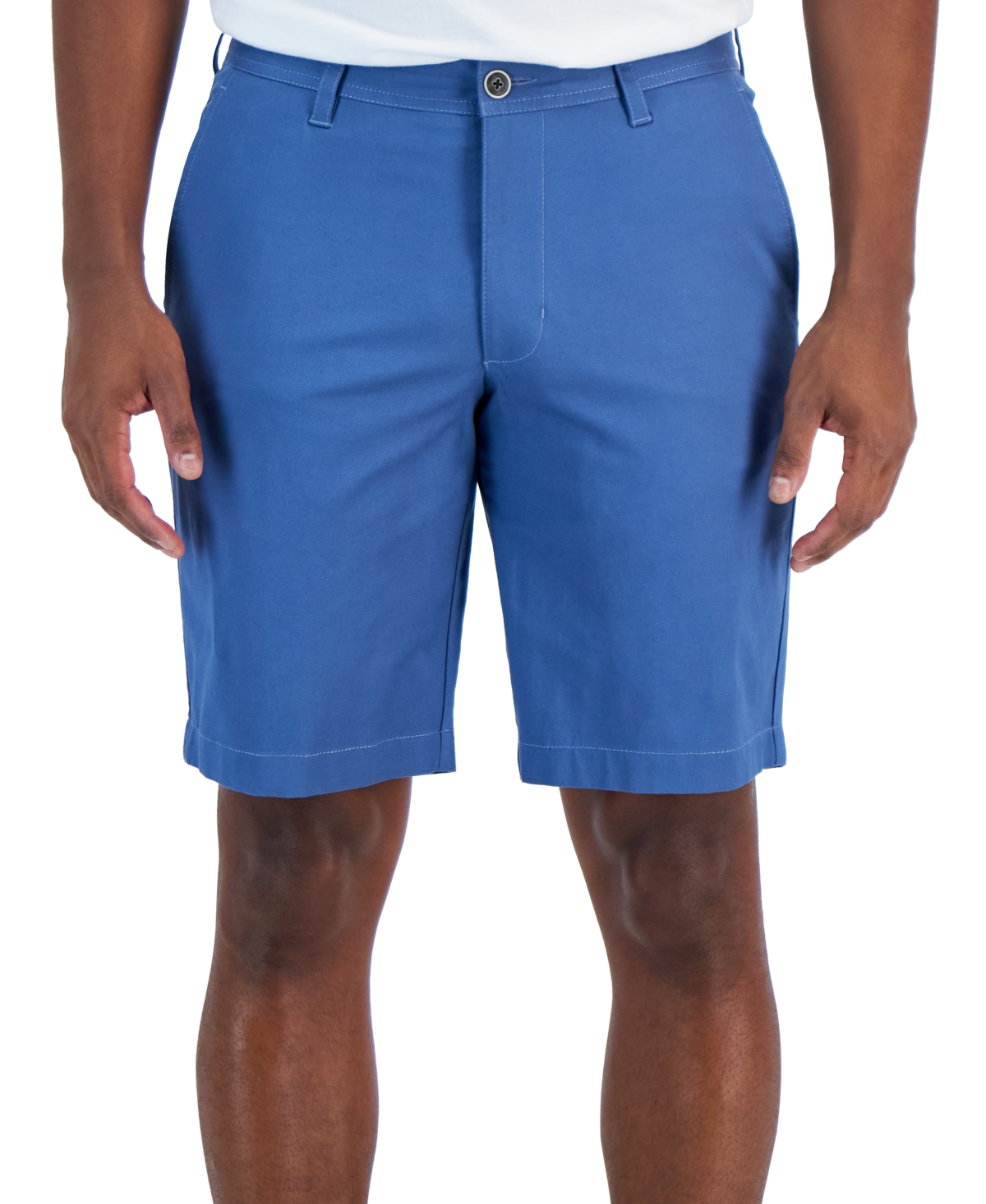 Tommy Bahama Men's Salty Bay 10" Chino Shorts, Created For Macy's In Port Side Blue