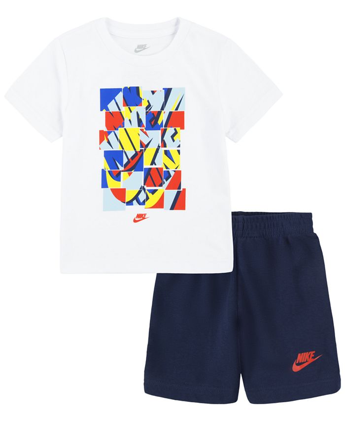 Nike sweat shorts cheap set