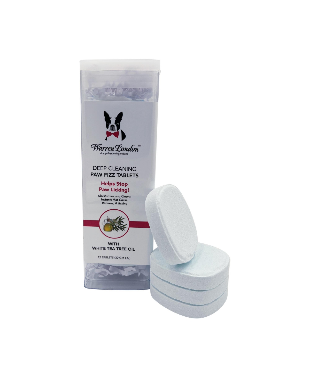 UPC 855657003016 product image for Deep Cleaning Dog Paw Soaking Fizz Tablets by Warren London Soothing Spa Soak wi | upcitemdb.com