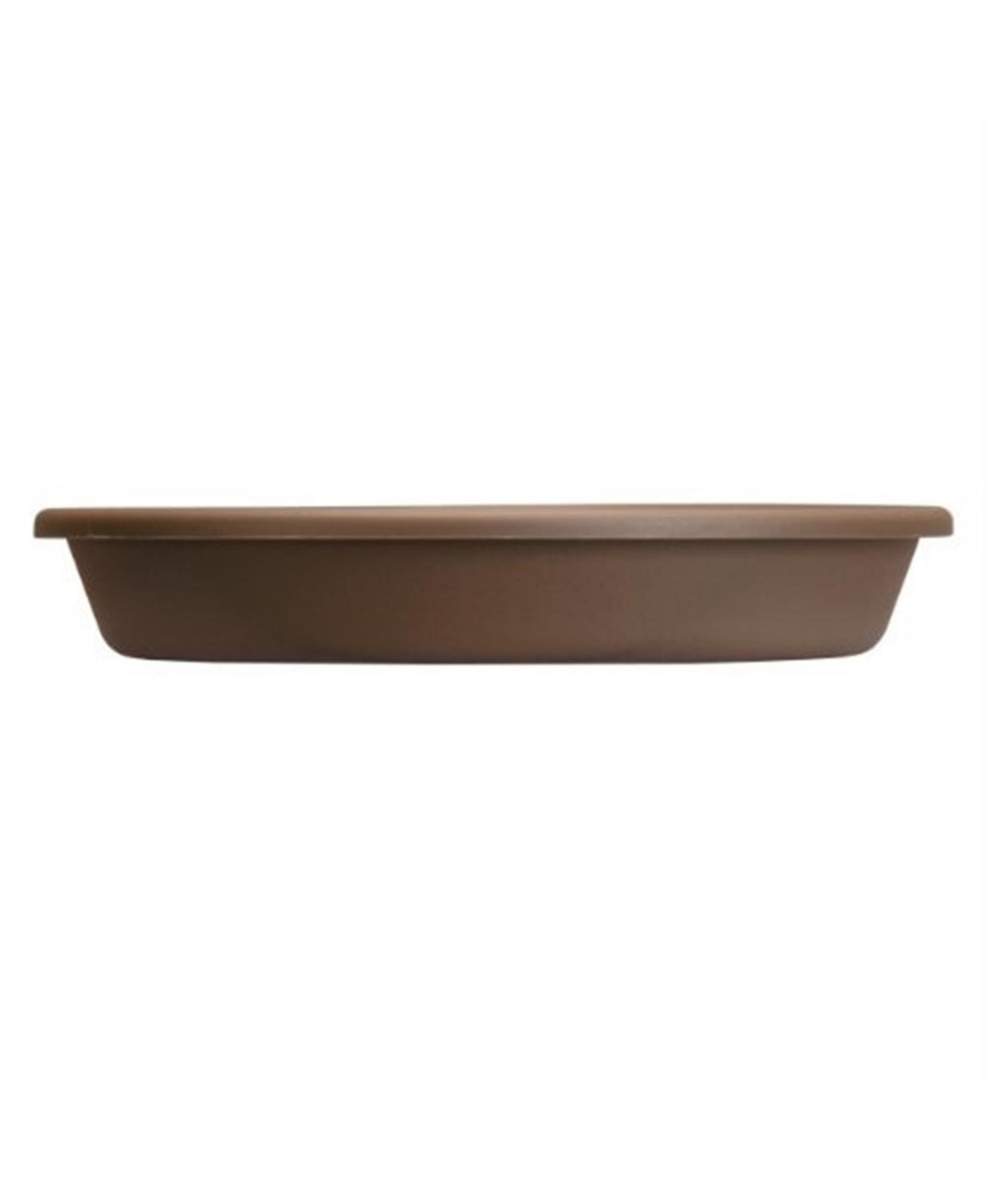 Akro Mills Classic Saucer for 8-Inch Classic Pot, Chocolate, 8.38-Inch - Brown