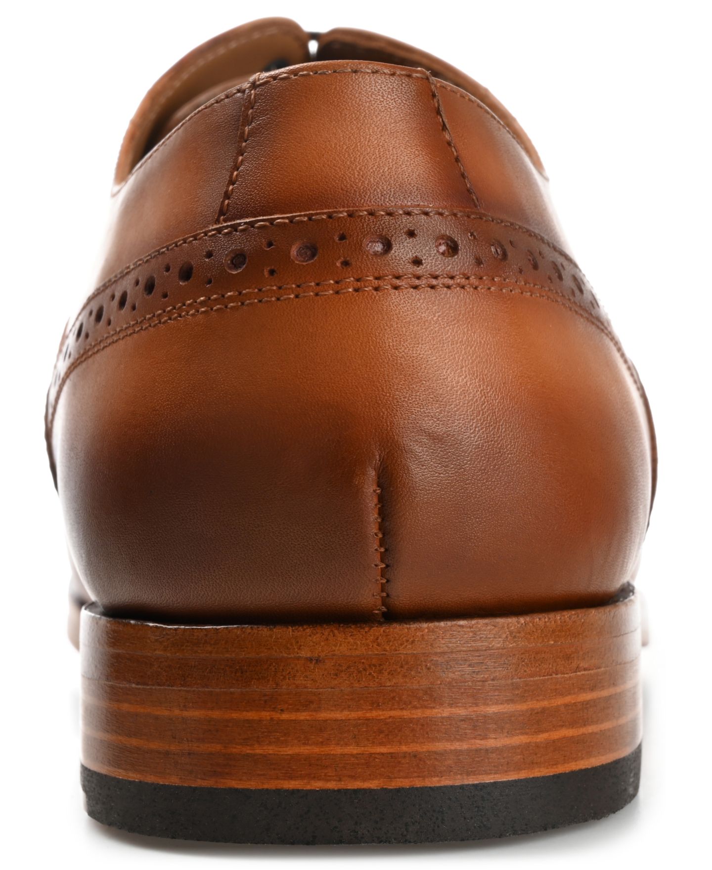 Обувь Taft Men's Beck Handcrafted Brogue Wingtip Leather Dress Shoes, цвет: Медовый — фото 5