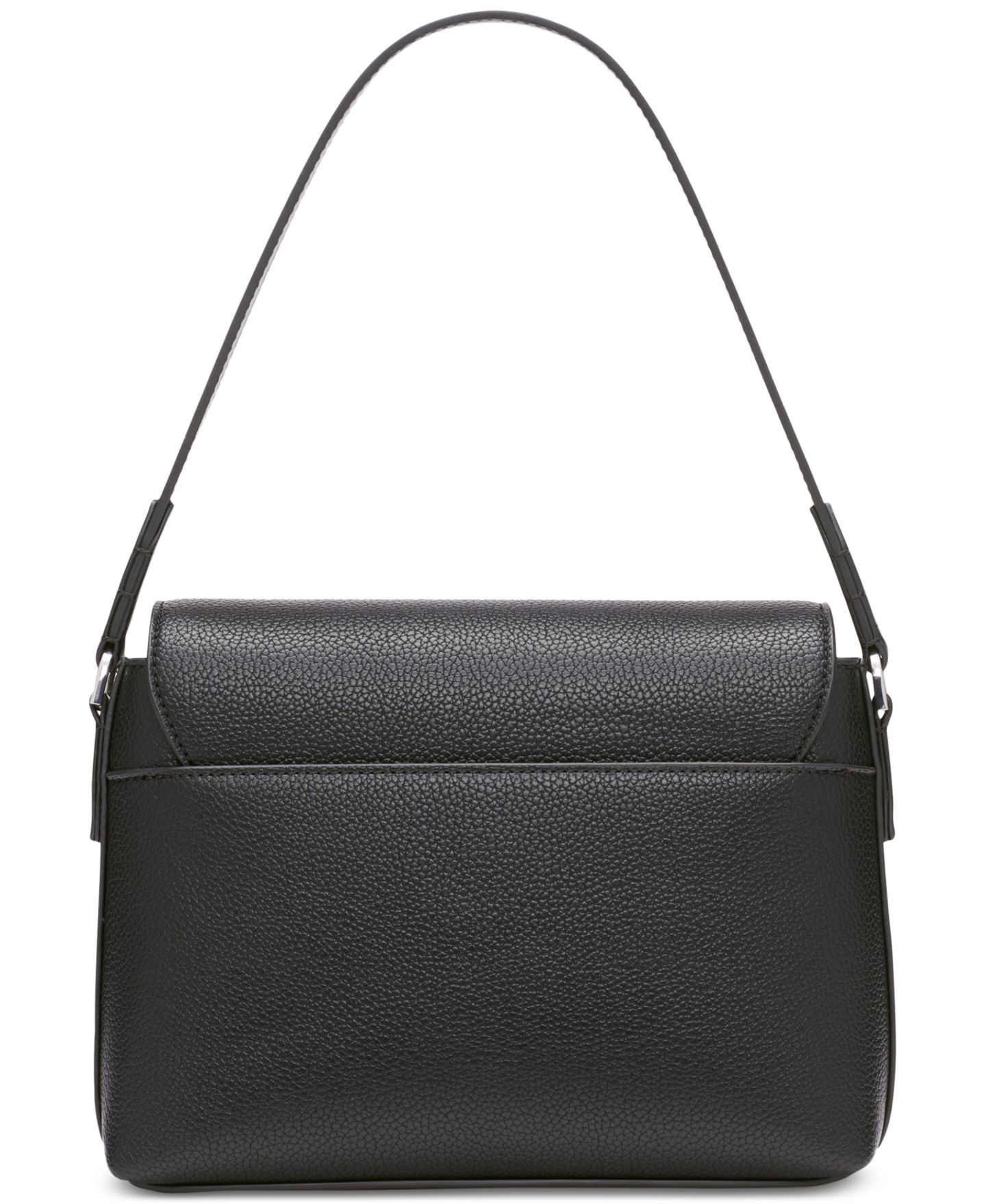 Женская сумка Calvin Klein Millie Convertible Shoulder, цвет: Чёрный / Серебряный — фото 4