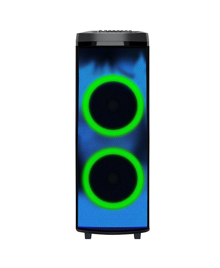 Supersonic 2x 12 inch Bluetooth Speaker with Light Show - Macy's