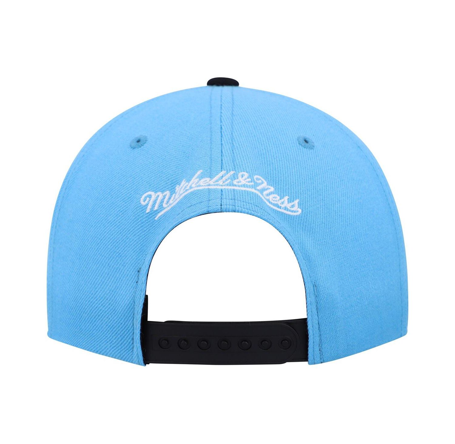 Men's White, Light Blue Chicago Bulls Day One Snapback Hat