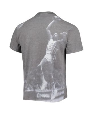 Men's Julius Erving Heather Gray New York Nets Above The Rim T-shirt