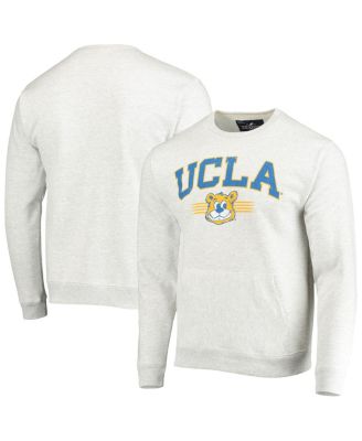 Men's Heathered Gray UCLA Bruins Upperclassman Pocket Pullover Sweatshirt