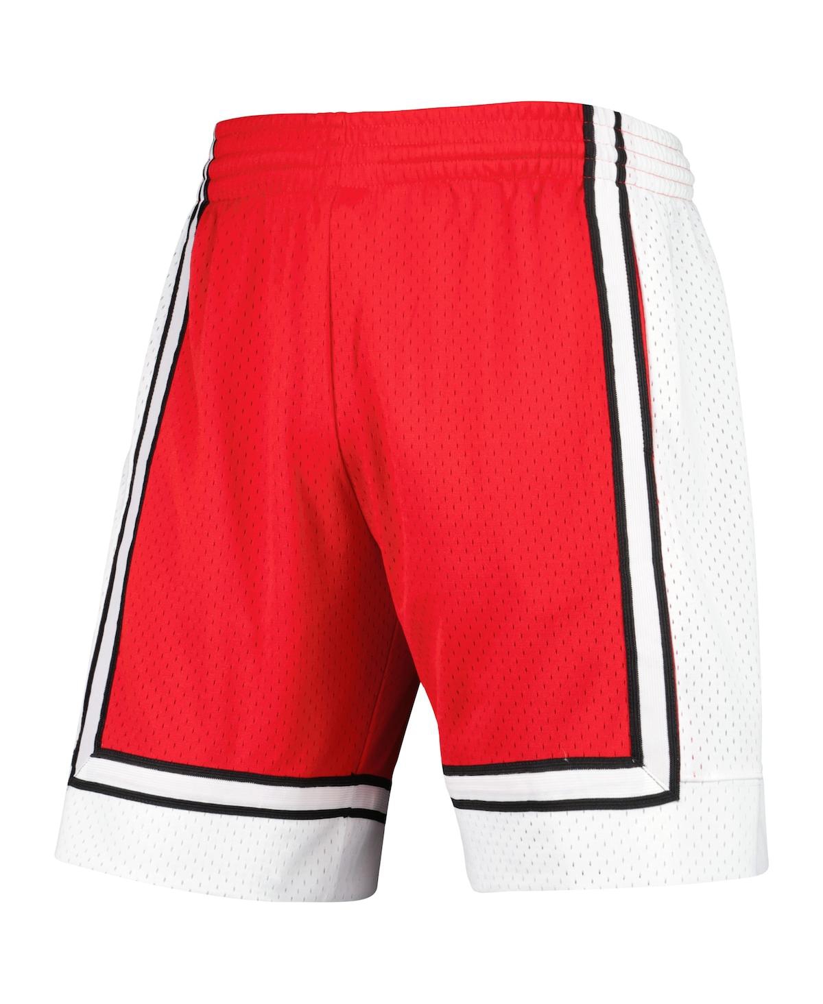 Shop Mitchell & Ness Men's  Red Unlv Rebels Authentic Shorts