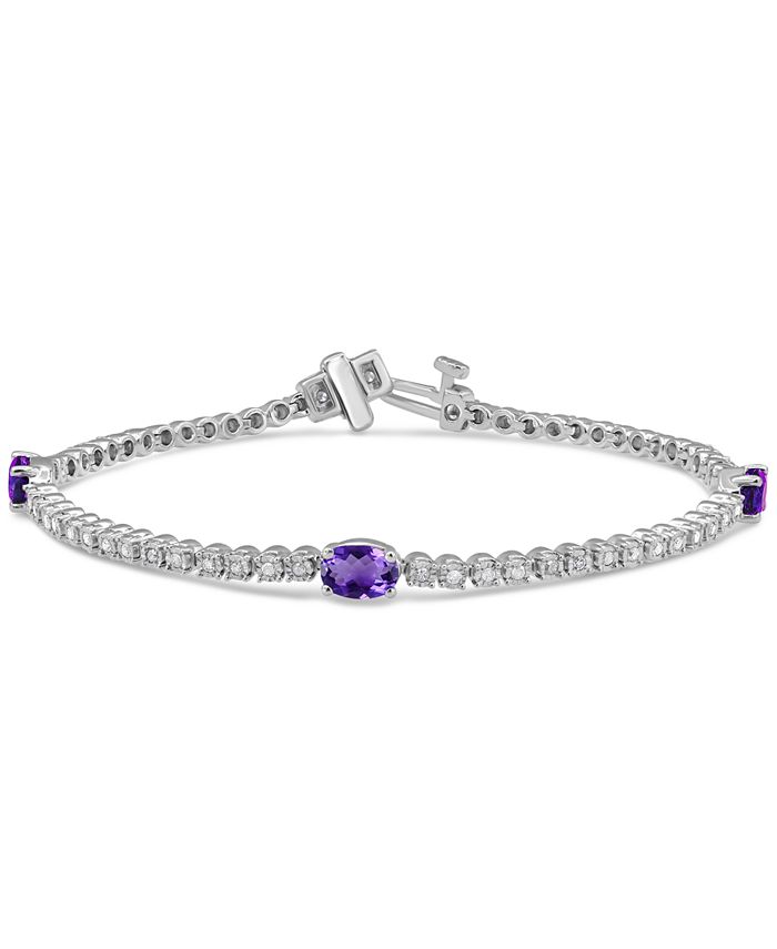 Macy's amethyst bracelet online