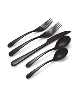 Kenbrook Tumbled 20 Piece Everyday Flatware Set, Service For 4
