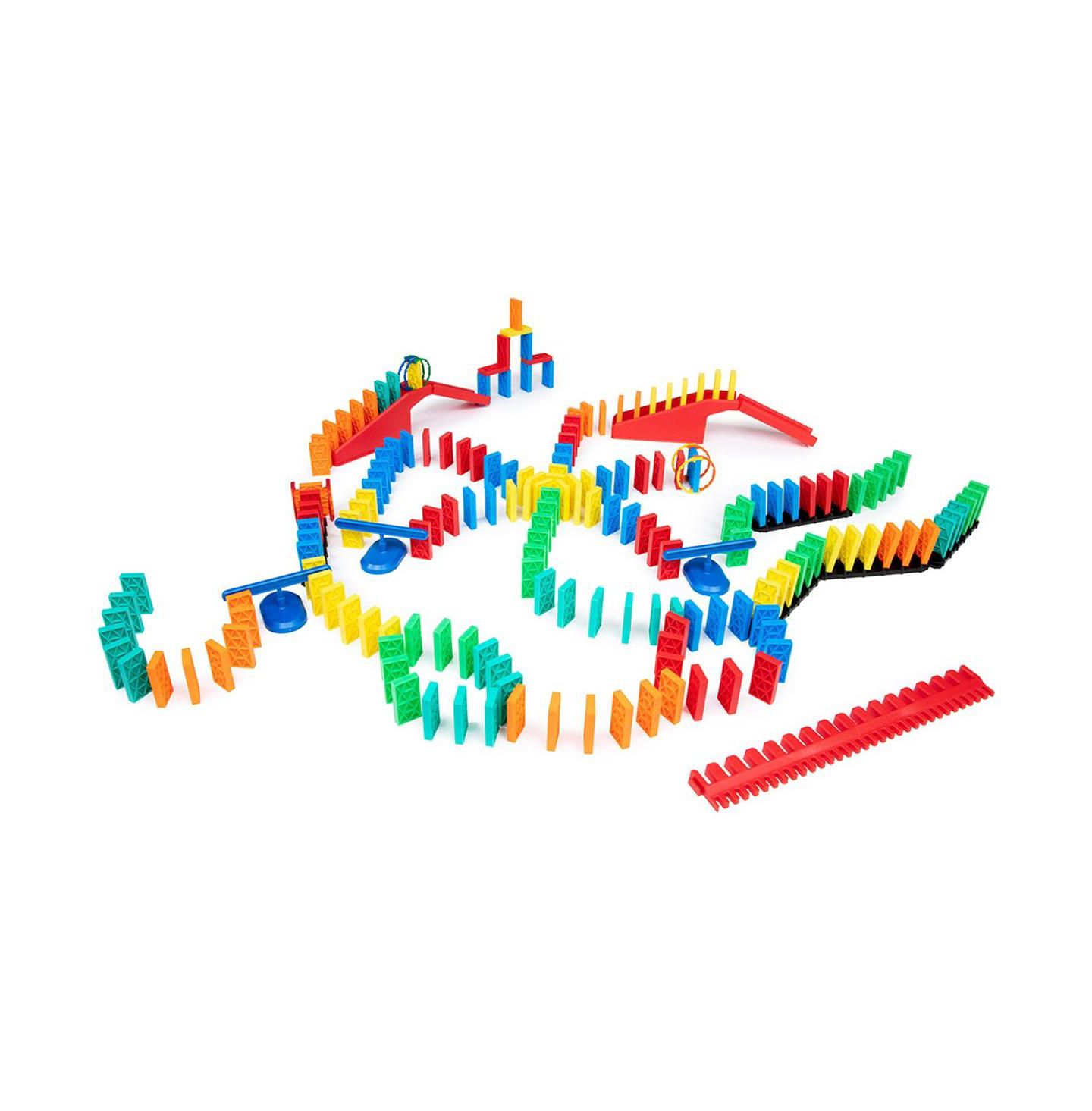 Детские конструкторы Atwood Toys Inc Kinetic Domino Toppling Kit - 204 Pieces — фото 2