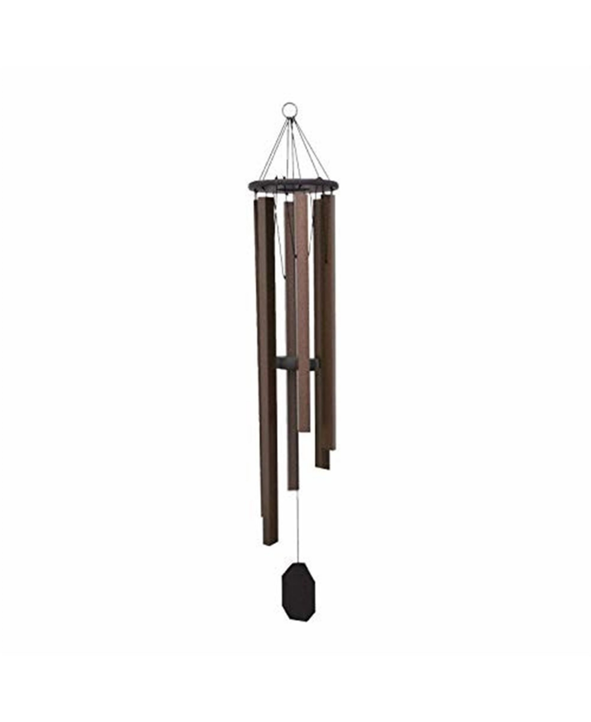 64 Dream Maker Wind Chime - Amish Handcrafted Country Chime - Brown
