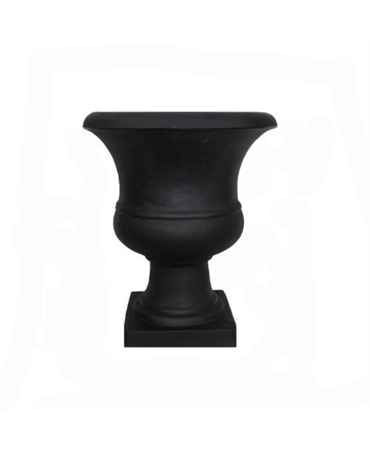 Outdoor Urn, 17-Inch, Black TUSUR01BK - Black