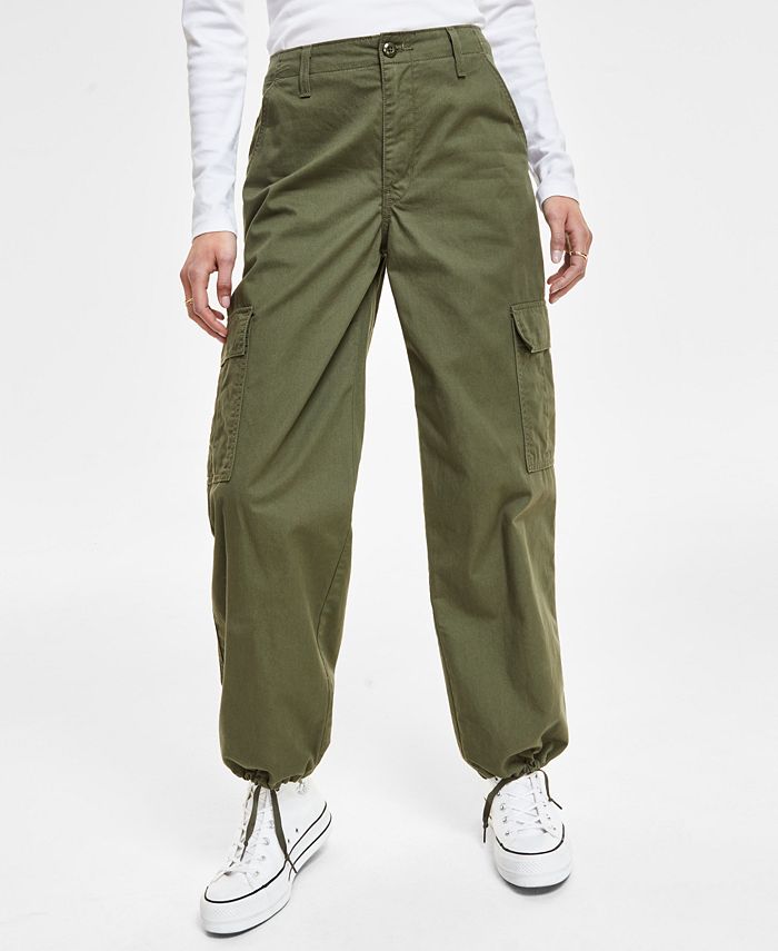 Levi's Women's '94 Baggy Cotton High Rise Cargo Pants - Macy's