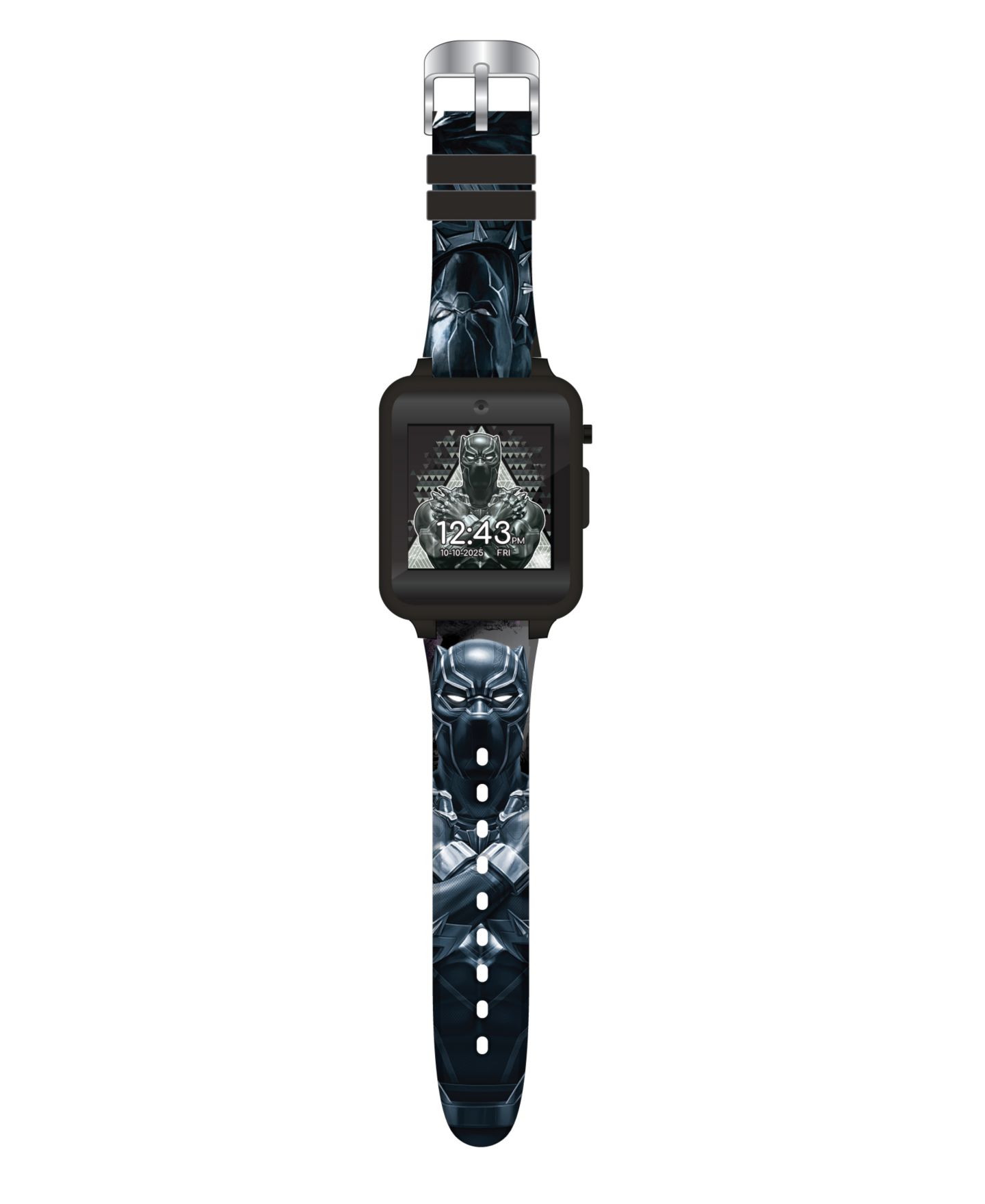 Детские часы Marvel Children's Black Panther Silicone Smart Watch 38mm — фото 3