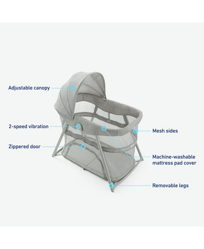 Graco vibrating hot sale bassinet