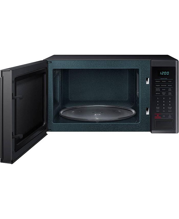 Samsung 1.4 Cu. Ft. Black Stainless Countertop Microwave Macy's