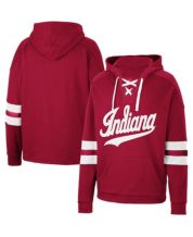 Louisville Cardinals adidas Stadium Wordmark HEAT.RDY Long Sleeve Hoodie T- Shirt - Red