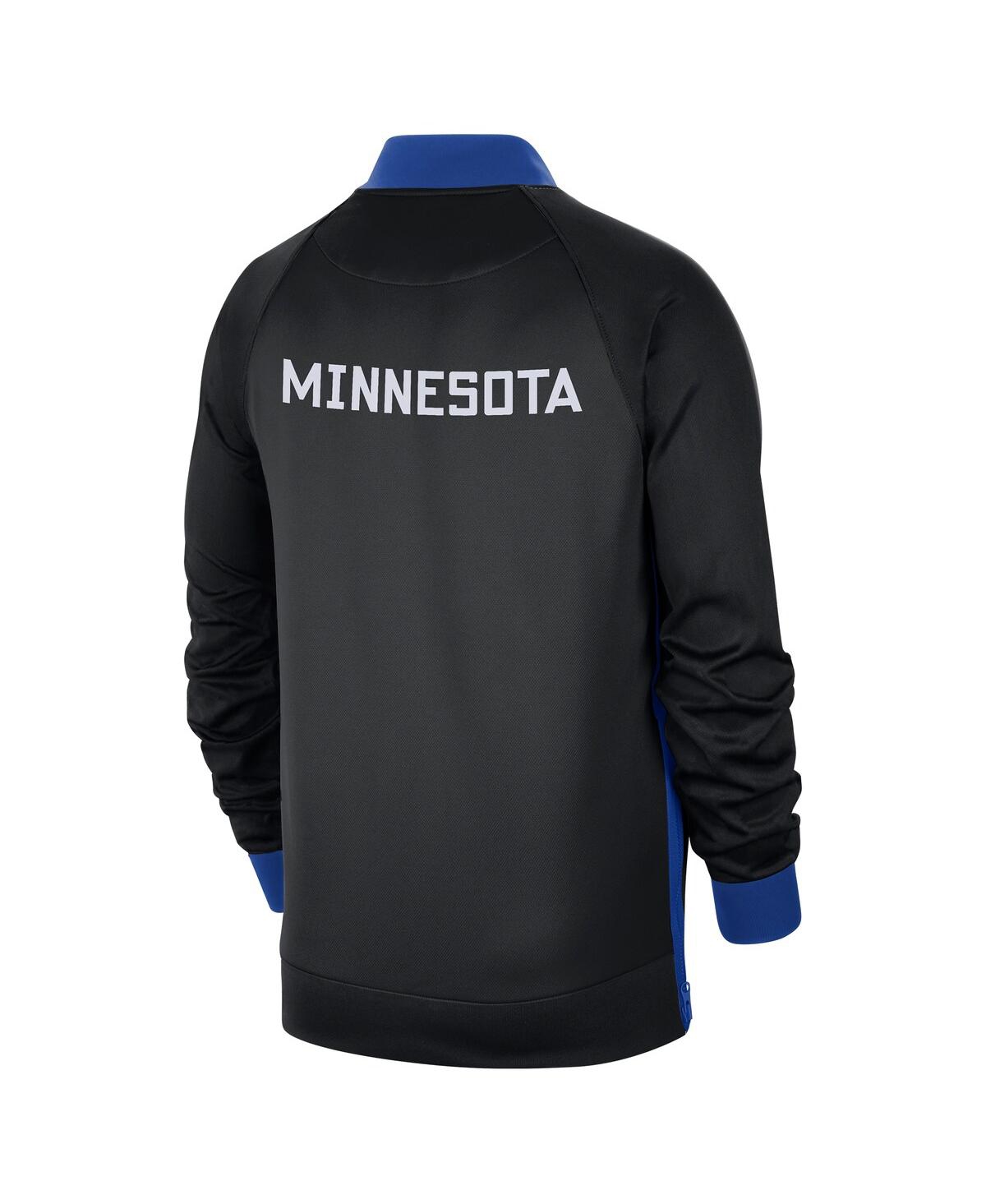 Shop Nike Men's  Black, Royal Minnesota Timberwolves 2022, 23 City Edition Showtime Thermaflex Full-zip Ja In Black,royal