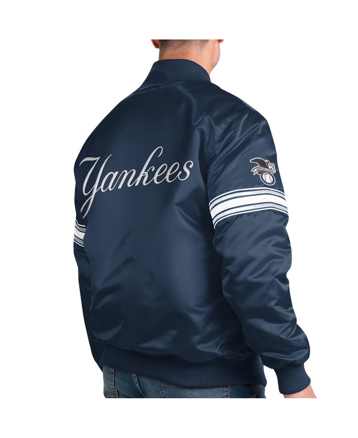 New York Yankees Starter Pick & Roll Satin Varsity Full-Snap