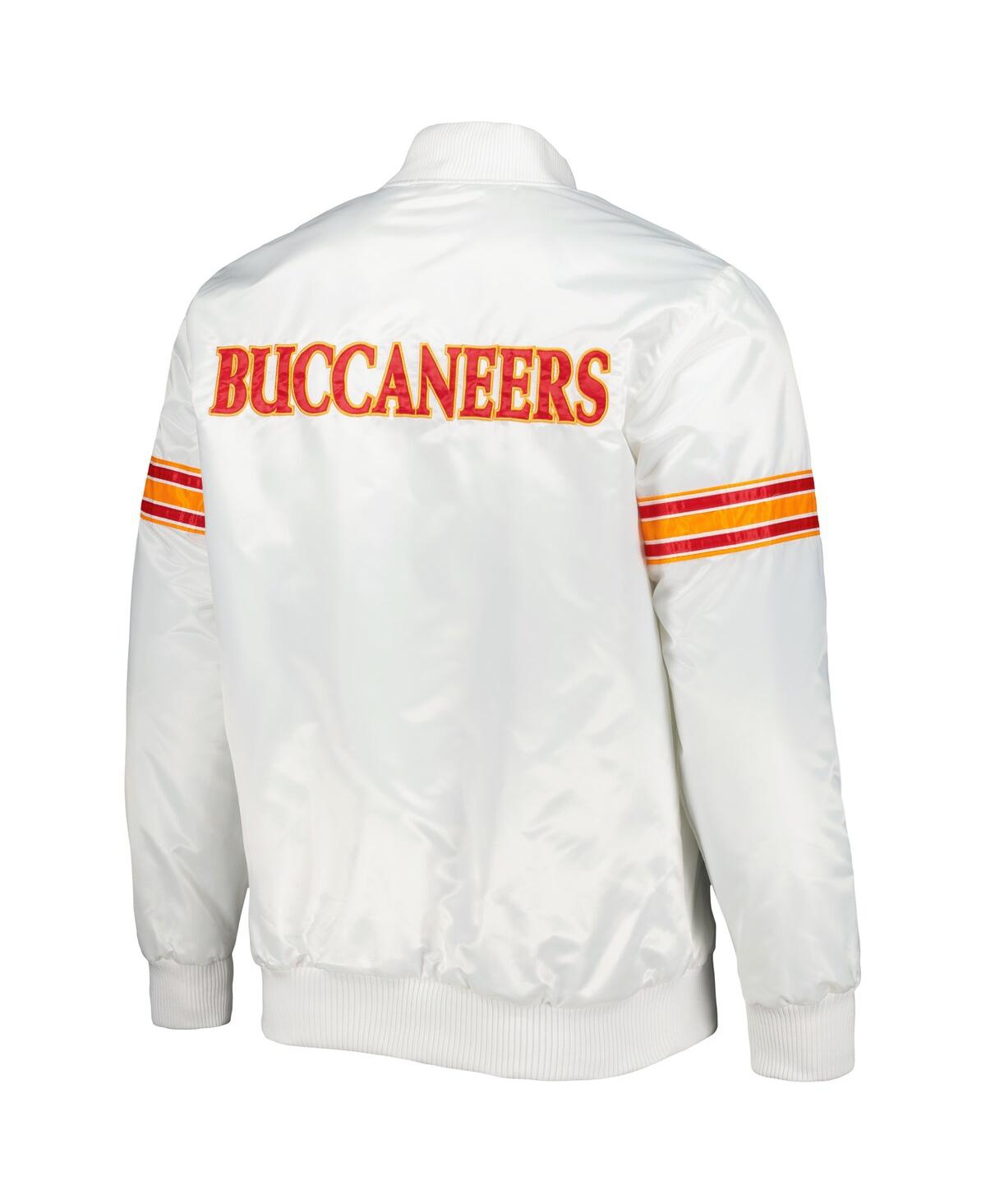 Starter White Tampa Bay Buccaneers The Power Forward Full-snap Jacket In White