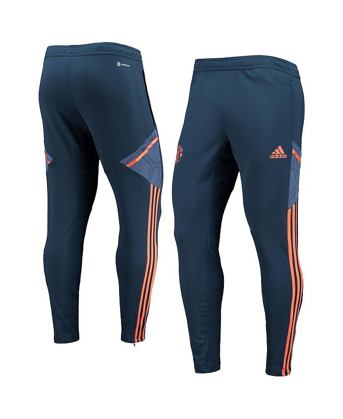adidas Men's Navy Manchester United Club Crest AEROREADY Training Pants